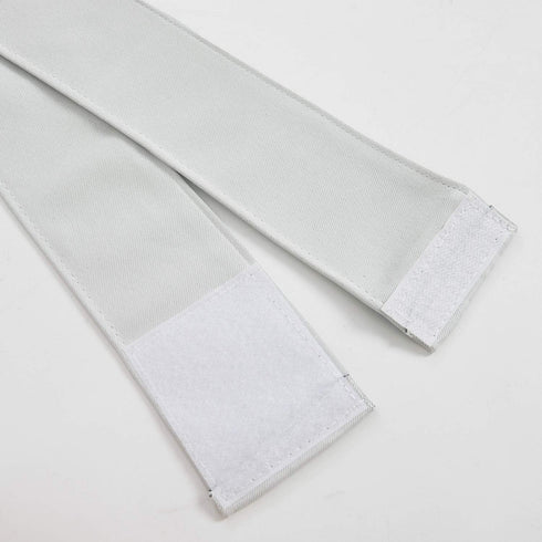 Aquazolax Rod Pocket French Door Curtain Drapes - Blakout Door Panel 25x72-Inch Premium Window Treatment Coverings for Glass Door - 1 Panel, Greyi...