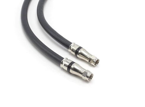 THE CIMPLE CO 3 Feet - RG-11 Coaxial Cable F Type Cable High Definition with RG11 Coax Compression Connectors - (Black)...