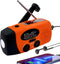 5000mAh Weather Emergency Radio, Portable Solar AM/FM/NOAA Hand Crank Radio, Cell Phone Charger with SOS, 1W LED Flashlight, Headphone Jack, Power...