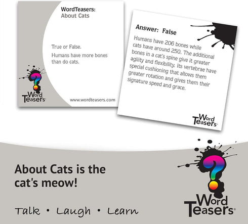 About Cats - Fun Cat Trivia Game for Cat Lovers - Cat Themed Game for Cat People of All Ages - Funny Cat Facts for Kids & Adults - 150 Cat Trivia ...
