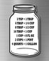 Kitchen Conversion Chart on Jar Magnet Standard Conversion Chart Décor Cooking Measurements for Food Measuring Easy to Read Recipe Baking Tools Ac...