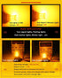 Qoope BAU15S 7507 PY21W LED Bulbs Amber Yellow, Non-polarity 12-24V Super Bright for Turn Signal Tail Brake Lights (Pack of 4)...