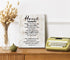 Canvas Wall Art House Blessing Decor, Housewarming Gift Canvas Wall Art for Home Decor, Inspirational Quote Canvas Prints Poster Wall Art, Christi...