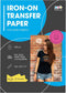 PPD Iron on Transfer Paper for Dark Fabric Compatible with Inkjet Printer, 8.5 x 11 Printable T Shirt Heat Transfer Papers Machine Washable (20 Pa...