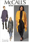 McCall's Patterns M7262 Misses'/Women's Sweater Coat & Poncho, RR (18W-20W-22W-24W)...