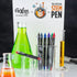 Pilot, FriXion Synergy Clicker Erasable, Refillable, Retractable Gel Ink Pens, Extra Fine Point 0.5 mm, Pack of 8, Black...