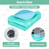 BEAUTYZOO Upgraded Dog Self Cooling Mat Ice Silk Chill Pads for Small Medium Large Dogs - Summer Reusable Pet Training Pad - Absorbent Non-Slip Co...