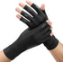 FREETOO Copper Arthritis Gloves for Carpal Tunnel Pain Relief, Strengthen Gloves to Alleviate Hand Pains,Swelling, Fingerless Computer Typing Glov...