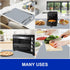 Silicone Mats for Kitchen Counter, Heat Resistant Mat Kitchen Counter Mat Waterproof Countertop Protector Mat, Nonslip Silicone Mats for Crafts, S...