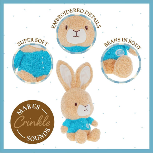 KIDS PREFERRED Beatrix Potter Peter Rabbit Cuteeze Bunny Stuffed Animal Soft Plush Toy for Baby and Toddler Boys and Girls – 12 inch...
