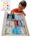 Drawer Organizer Baby Clothes, Drawer Dividers Organizers Clothes Storage Box for Baby Onesie, Underwear, Socks, Shirts, Accordion Drawer Organize...