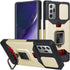 OOK Compatible with Gold Samsung Galaxy Note 20 Ultra Case with Stand/Camera Slide Protection/Card Holder Design, Slim Shockproof Protective Case ...