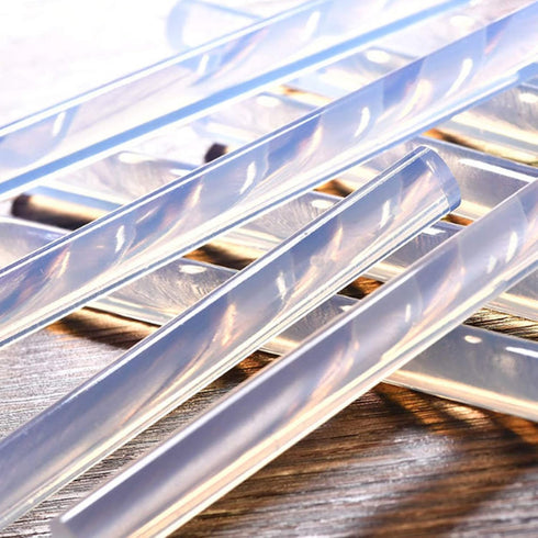 50 PCS Mini Round Hot Glue Sticks?8 x 0.28-Inch Glue Gun Sticks?Clear, Compatible with Most Glue Guns?for Low, High and Dual Temperature Glue Guns...