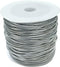 Silver Elastic Cord Elastic String for Bracelets Elastic Cord Christmas Ribbon for Crafts (Silver)...