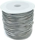 Silver Elastic Cord Elastic String for Bracelets Elastic Cord Christmas Ribbon for Crafts (Silver)...
