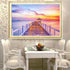 5D Diamond Art Painting Kit?Wall Stickers for Living Room Decoration? Bridge(14X18inch/35X45CM)......
