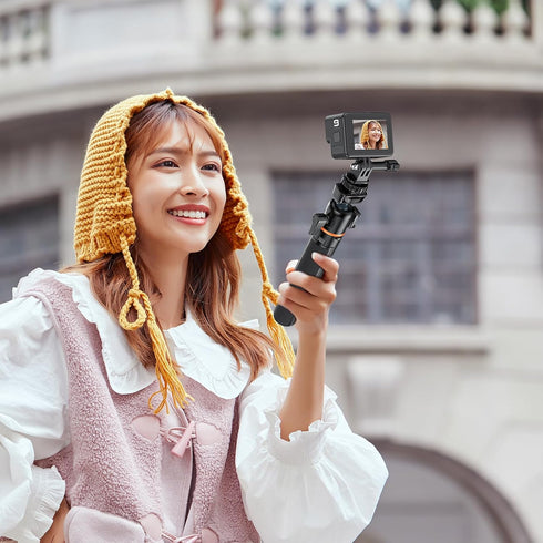 Hot Shoe Mount Adapter for GoPro Hero 10/9/8/7/6/5, DJI Osmo Action, AKASO Brave 8/7/6 Applicable for Tripod Selfie Stick Monopod and DSLR Camera...