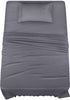 Utopia Bedding Twin Sheet Set – 3 Piece Bed Sheets for Twin Size Bed, Soft and Breathable Microfiber, Includes 1 Fitted Sheet, 1 Flat Sheet and 1 ...