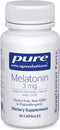 Pure Encapsulations Melatonin 3 mg - Antioxidant Supplement to Support Natural Sleeping & Relief of Occasional Sleeplessness - for Natural Sleep S...
