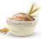 Banneton Bread Proofing Basket Sourdough Proofing Basket for Beginners & Professional Bakers, Handwoven Rattan Cane Bread Maker with Linen for Art...