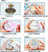 400g/0.88lb DIY Mosaic Tiles for Crafts, Colorful Glass Mosaic Kits for Adults, 280 Pcs Various Shapes Stained Glass Mosaic Tiles,Children Handmad...