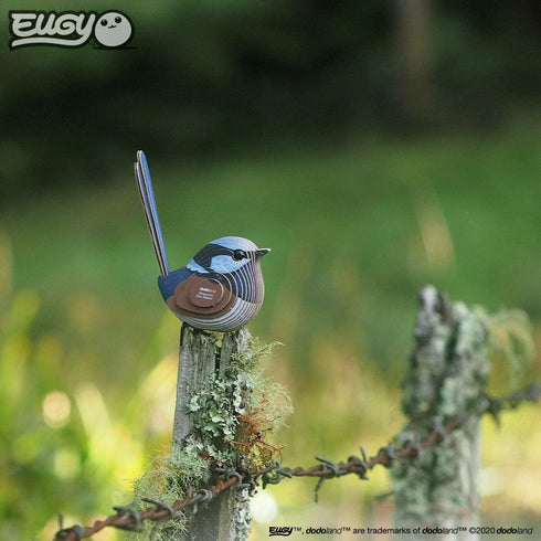 Eugy Fairy Wren 3D Puzzle, 26 Piece Eco-Friendly Educational Toy Puzzles for Boys, Girls & Kids Ages 6+...