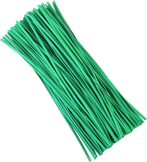300 pcs 5 inch Green Plastic Twist Ties, Cable Ties, for Bags, Gardening Tools...