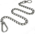 Dog Chain Leash, 304 Stainless Steel Dog Short Lead Metal Heavy Duty Chain DIY Double Dog Leashes Self-Assembly Leashes Extension&Coupler. (304 S/...