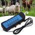 Fence Tester, Electric Fence Voltage Tester Meter Waterproof Portable Fence Voltmeter Testing Tool 1000-10000V with 6pcs Light for Farm Livestock ...