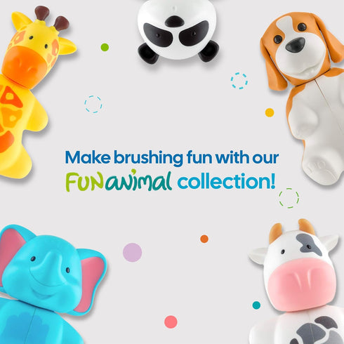 Flipper Fun Animal Turtle Toothbrush Cover – Kids Toothbrush Holder with Cover – Toothbrush Holders for Bathrooms - Suction Cup Toothbrush Holder...
