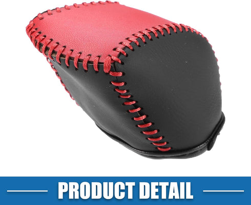Gear Shift Lever Cover Automotive Interior Gear Shift Knob Trim for Lexus NX 250 2022 2023 Black Red...