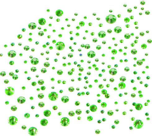 AD Beads 4500 Pieces Hotfix Rhinestones Flat Back 6 Sizes (2-6 mm) Crystal Round Glass Gems with Tweezers and Picking Rhinestones Pen or Crafts Na...