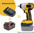 MIL18DL Battery Adapter for Milwaukee to for Dewalt, Battery Adaptor Converter for Milwaukee M18 18V Li-ion Batteries Work for Dewalt 20V Power To...