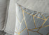 YONGLIU Pack of 2 Velvet Cushion Cases Decorative Gold Foil Geometric Pattern Throw Pillow Covers for Modern Homes Couch Sofa Bedroom Living Room(...