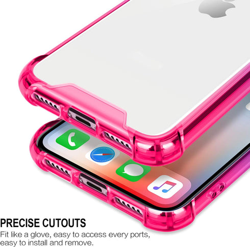 Salawat for iPhone 11 Case, Clear iPhone 11 Case Cute Gradient Anti Scratch Slim Phone Case Cover Reinforced TPU Bumper Shockproof Protective Case...
