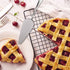 5 Pcs Pie Server Set, Stainless Steel Cake Cutter Pizza Spatula Server, Triangular Spade Pie Cutter Serving Utensils for Cutting Pizza, Cake, Pie,...