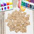 300 Pcs Wood Blank Letter Tiles, Wooden Blank Scrabble Tiles for DIY Craft Supplies Decoration...