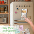Magnetic Phone Holder for Fridge, Magnetic Phone Mount-Suitable for Phone and Pad...