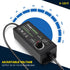 Facmogu 3V-12V 5A 60W Adjustable Power Supply with LED Display, Variable DC 3V 5V 6V 9V 12V Universal AC/DC Adapter, 100V-240V AC to DC 3-12V Swit...
