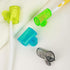 4 Pack Colorful Toothbrush Head Covers - Portable & Durable Brush Pod Cases with Protective Caps, Ideal for Travel, Camping, Bathroom, School, Eas...