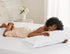Sunflower Queen Pillowcases Set of 2, 100% Cotton Queen Pillow Cases 2, 20×30 inches Bright White, Soft and Breathable...