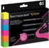 Spectrum Noir SN-Glitter Marker Lights-6pc Set, pkg of 6, Neon Lights...