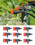 Garden Irrigation Dripper, 30 Pack Adjustable Drip Emitters Garden Succulent Watering Dripper Sprinkler for 4mm/7mm Hose for Home Succulents Plant...