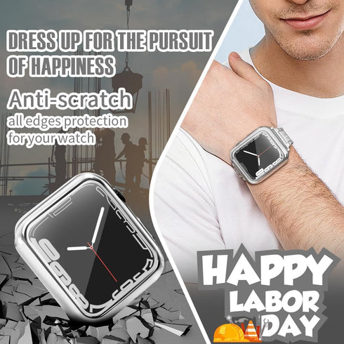 top4cus 44mm Cover Soft TPU Anti-Scratch Lightweight 44mm Iwatch Case All-Around Screen Protector, Optional Cases Compatible with Apple Watch Seri...