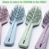 Eco-Friendly Hair Brush w/Extra Soft Bristles, Detangler Hairbrush, Vented, Wet and Dry Hair For Women, Kids, Curly, Straight, Fine Hair Brush (Sk...