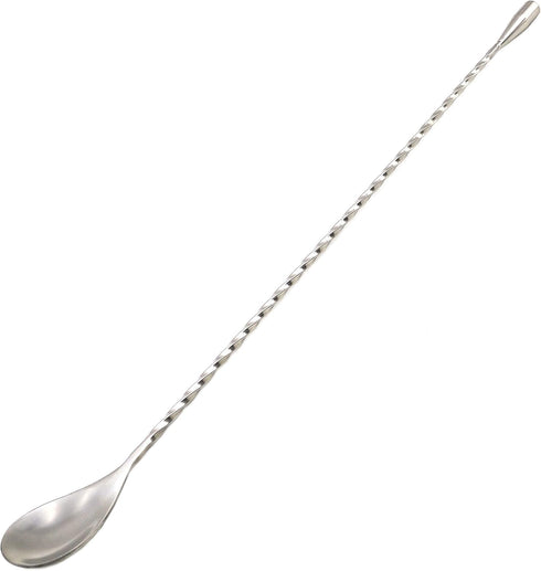 GFDesign 15.7“ Extra Long Cocktail Mixing Spoon Set Food-Grade 18/8 Stainless Steel Stirrer Spiral Pattern Bar Cocktail Shaker Spoon for Ice Cream...