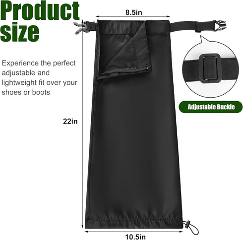 2 PCS Lawn Care Leg Gaiters-Weed Eating Leg Protectors-Garden Trimming Leg Chaps-Adjustable Leg Guards for Garden and Farm Working...