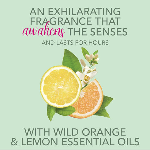 Jergens Awaken Essential Oil-Scented Stick, Calming Aromatherapy Stick with Wild Orange and Lemon Essential Oils, 0.9 Oz...