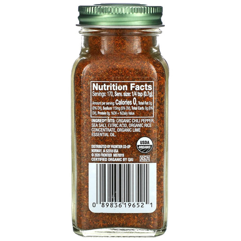 Simply Organic Organic Chili Lime Seasoning, 4.2 OZ...