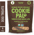CookiePal Human Grade Dog Treats, Pumpkin and Chia Seed Recipe, Organic Non-GMO and Simple Ingredients, 10 Oz Bag...